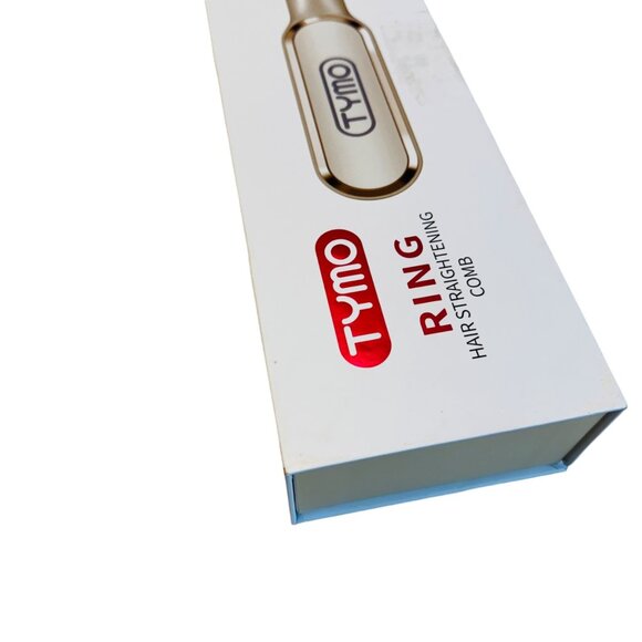 TYMO Ring Pink Hair Straightener Brush, Hair Straightening Iron with accessories - Picture 7 of 12